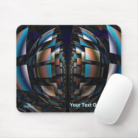 Konzentrische Hemisphären Mousepad (Mit Mouse)