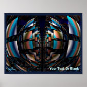 Konzentrische Hemisphären Poster (Vorne)