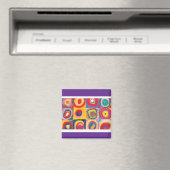 Konzentrische Komposition, Kandinsky Magnet (In Situ (Geschirrspüler))