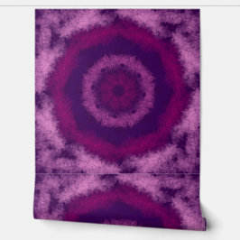 konzentrische rosa und lila Kreise Tapete