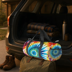 Konzentrisches Regenbogen-Tie-Dye-Kit-Bag Duffle Bag