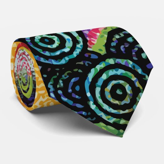 Konzentrizitäts-Krawatte Krawatte (Gerollt)