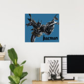 Konzept Batman mit Batclaw Poster (Heimbüro)