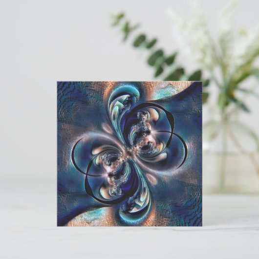 Konzept Dankeskarte (Stehend Vorderseite)