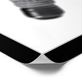 Konzept der Glühbirne Poster (Ecke)