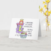 Konzept der Hausarbeit Karte (Gelbe Blume)