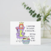 Konzept der Hausarbeit Postkarte (Stehend Vorderseite)