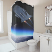 Konzept der Luftwaffe Hypersonic Cruise Vehicle Ar Duschvorhang (Beispiel)