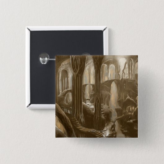 Konzept der Waldflächen Button (Vorne & Hinten)