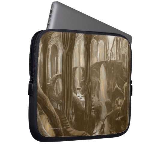 Konzept der Waldflächen Laptopschutzhülle (Vorne Rechts)