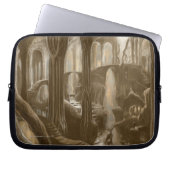 Konzept der Waldflächen Laptopschutzhülle (Vorderseite)