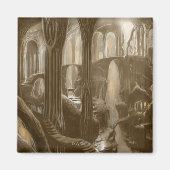 Konzept der Waldflächen Magnet (Vorne)