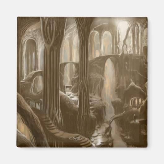 Konzept der Waldflächen Magnet (Vorne)