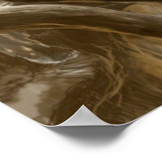 Konzept der Waldflächen Poster (Ecke)