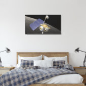 Konzept des Künstlers 10 Leinwanddruck (Insitu (Schlafzimmer))