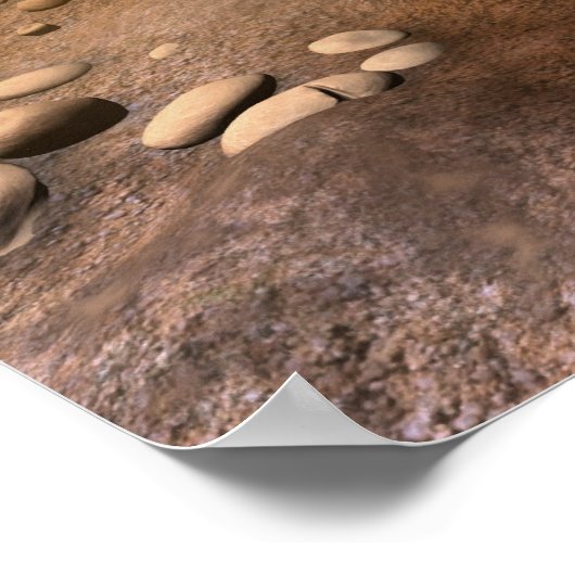 Konzept des Künstlers 3 Poster (Ecke)