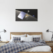 Konzept des Künstlers 9 Leinwanddruck (Insitu (Schlafzimmer))