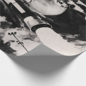 Konzept des NASA-Konzepts für die Trägerrakete Geschenkpapier (Ecke)