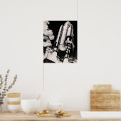 Konzept des NASA-Konzepts für die Trägerrakete Poster (Küche)