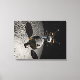 Konzept des Orions-Crewerforschungsfahrzeugs Leinwanddruck