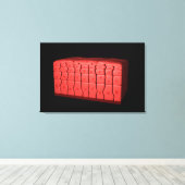 Konzept des ratifizierten Plattenepithels 2 Leinwanddruck (Insitu (Holzboden))