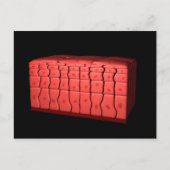 Konzept des ratifizierten Plattenepithels 2 Postkarte (Vorderseite)