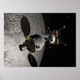 Konzept des Versuchsfahrzeugs "Orion Crew" Poster