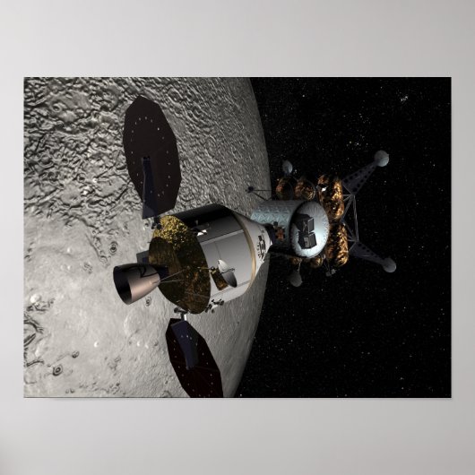 Konzept des Versuchsfahrzeugs "Orion Crew" Poster (Vorne)