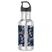 Konzept Edelstahlflasche (Rückseite)