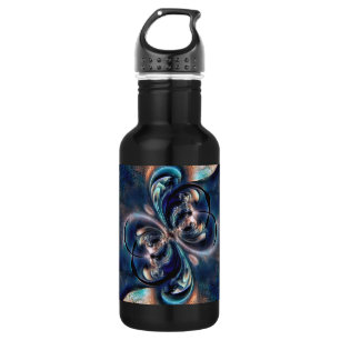 Konzept Edelstahlflasche