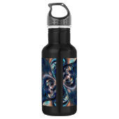 Konzept Edelstahlflasche (Rückseite)