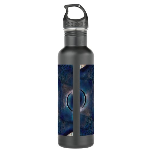 Konzept Edelstahlflasche (Rückseite)