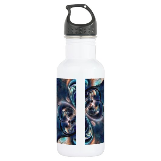 Konzept Edelstahlflasche (Rückseite)