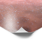 Konzept einer staubigen und hellen Galaxie Fotodruck (Ecke)