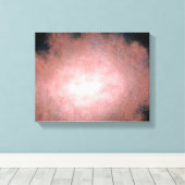 Konzept einer staubigen und hellen Galaxie Leinwanddruck (Insitu (Holzboden))