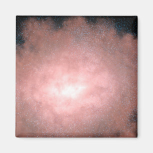 Konzept einer staubigen und hellen Galaxie Magnet