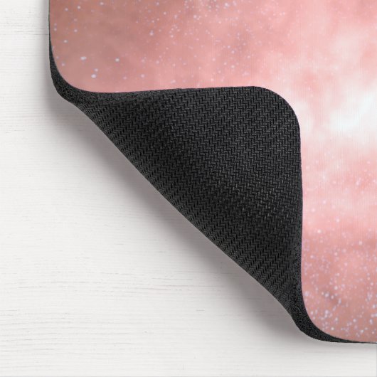 Konzept einer staubigen und hellen Galaxie Mousepad (Ecke)