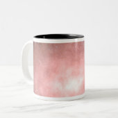 Konzept einer staubigen und hellen Galaxie Zweifarbige Tasse (Vorderseite Links)