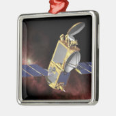 Konzept eines Künstlers 2 Silbernes Ornament (Links)