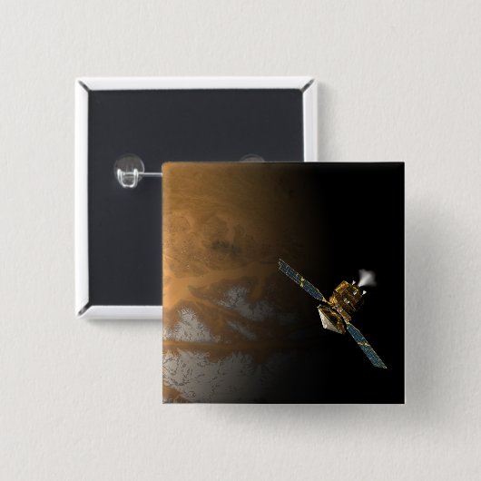 Konzept eines Künstlers Button (Vorne & Hinten)