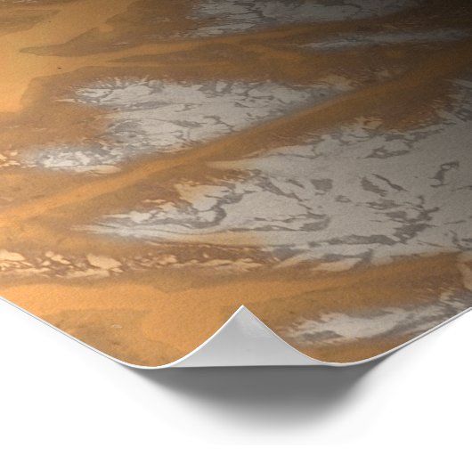 Konzept eines Künstlers Poster (Ecke)