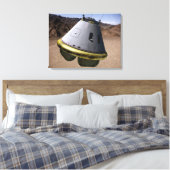 Konzept eines Versuchsfahrzeugs für die Crew Leinwanddruck (Insitu (Schlafzimmer))