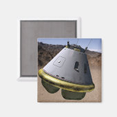 Konzept eines Versuchsfahrzeugs für die Crew Magnet (Vorderseite/Rückseite)