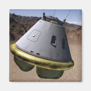 Konzept eines Versuchsfahrzeugs für die Crew Magnet