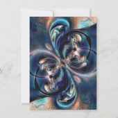 Konzept Feiertagskarte (Rückseite)