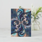 Konzept Feiertagskarte (Stehend Vorderseite)