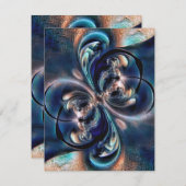 Konzept Feiertagskarte (Vorne/Hinten)