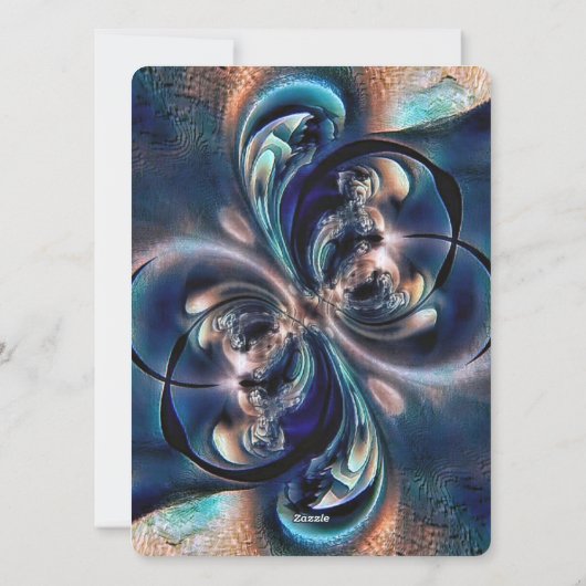 Konzept Feiertagskarte (Rückseite)