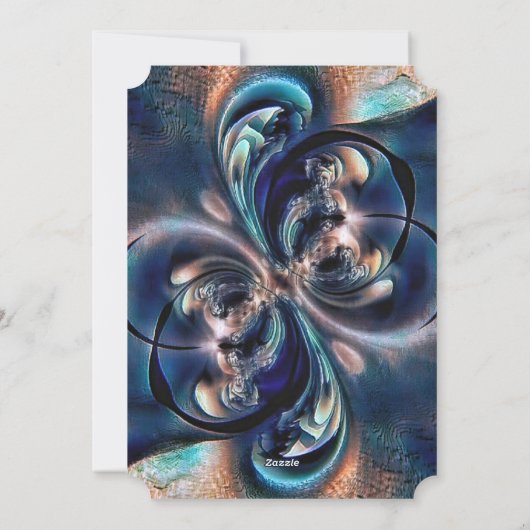 Konzept Feiertagskarte (Rückseite)