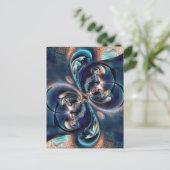 Konzept Feiertagspostkarte (Stehend Vorderseite)